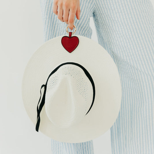 Heidi Heart Magnetic Hat Carry Clip